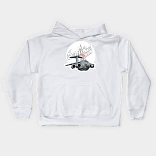 Cartoon airplane Kids Hoodie